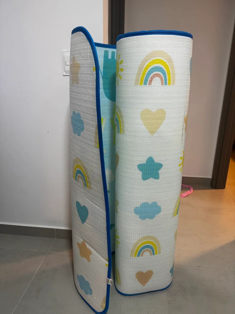 Tapete para atividades com bebê 