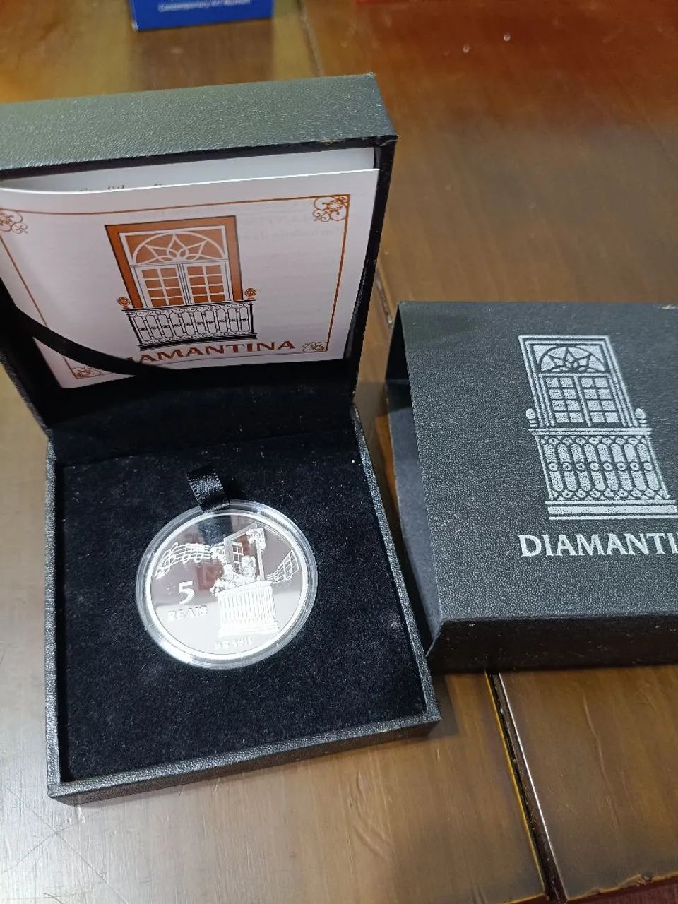 Moeda de Prata Série Diamantina - Foto 2