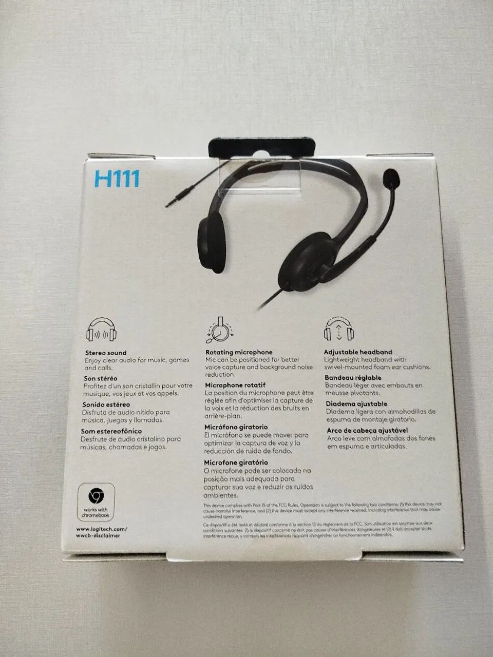FONE ESTÉREO HEADSET H111 - Foto 2