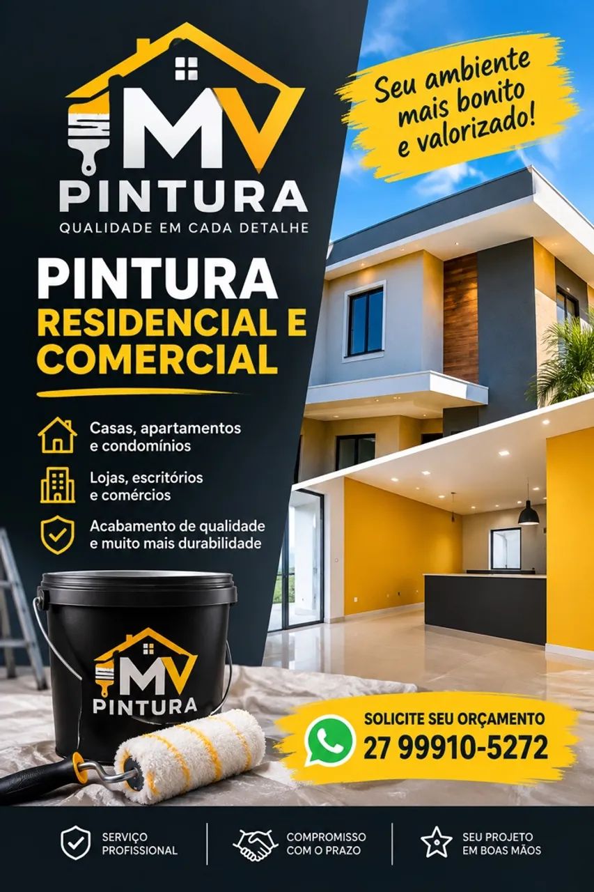 Pintor Profissional - Residencial e Comercial 