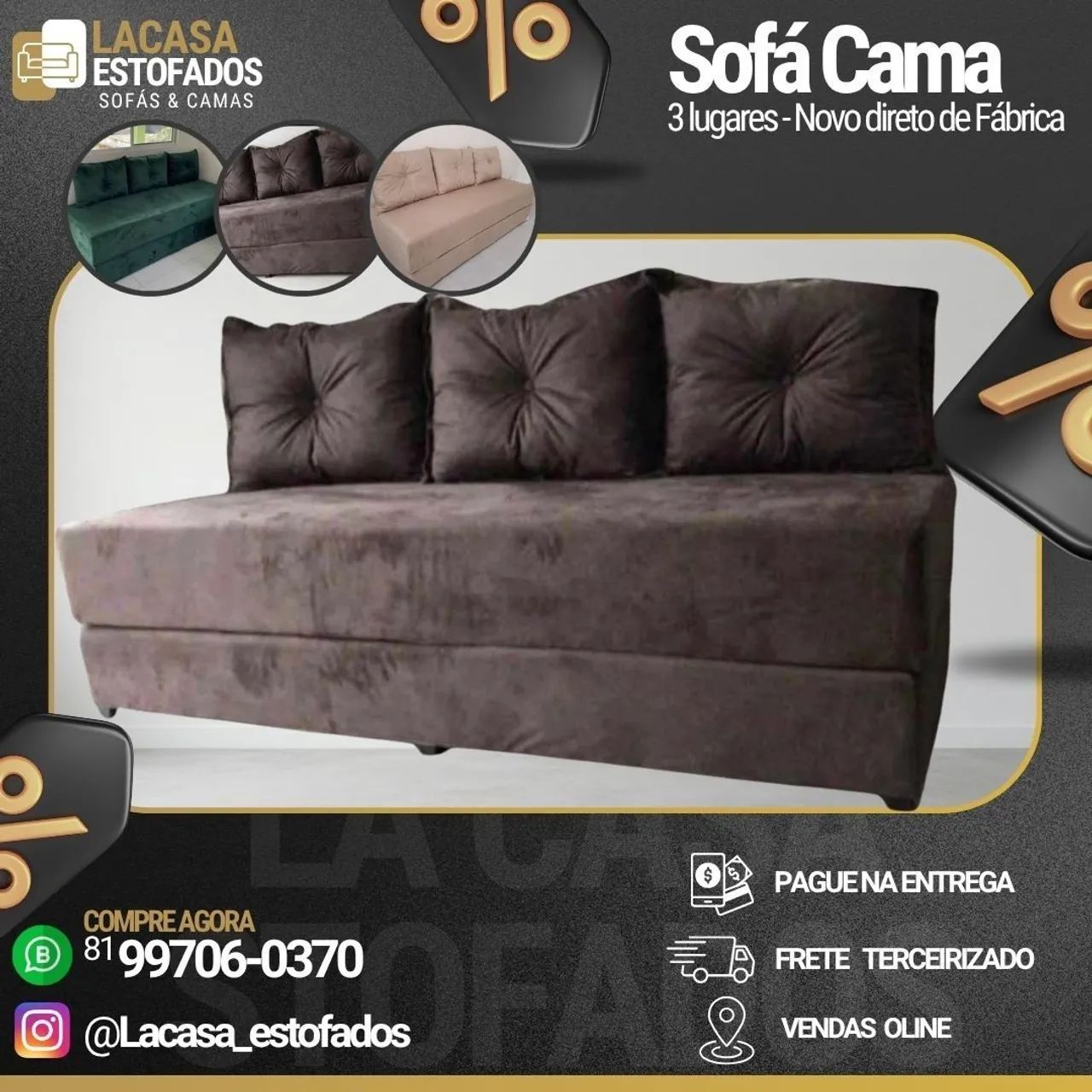 SOFÁ-CAMA 