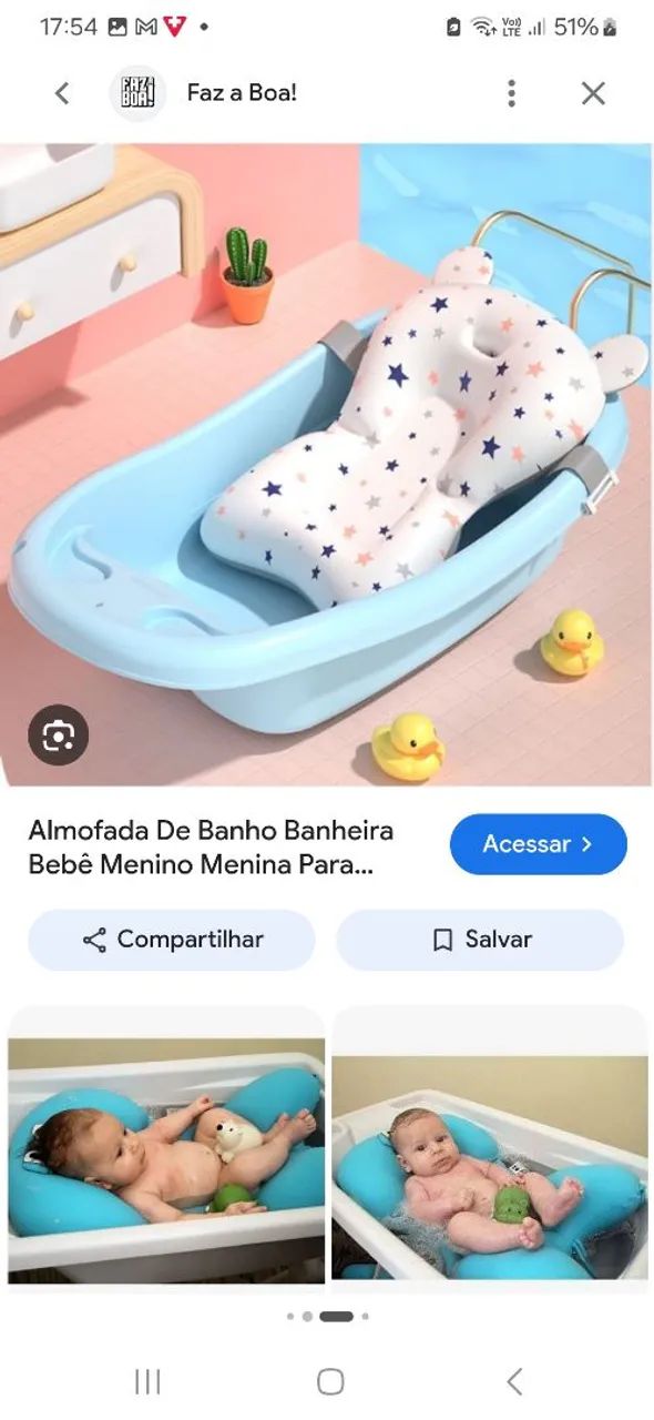 Almofada de banho/ usada  - Foto 2