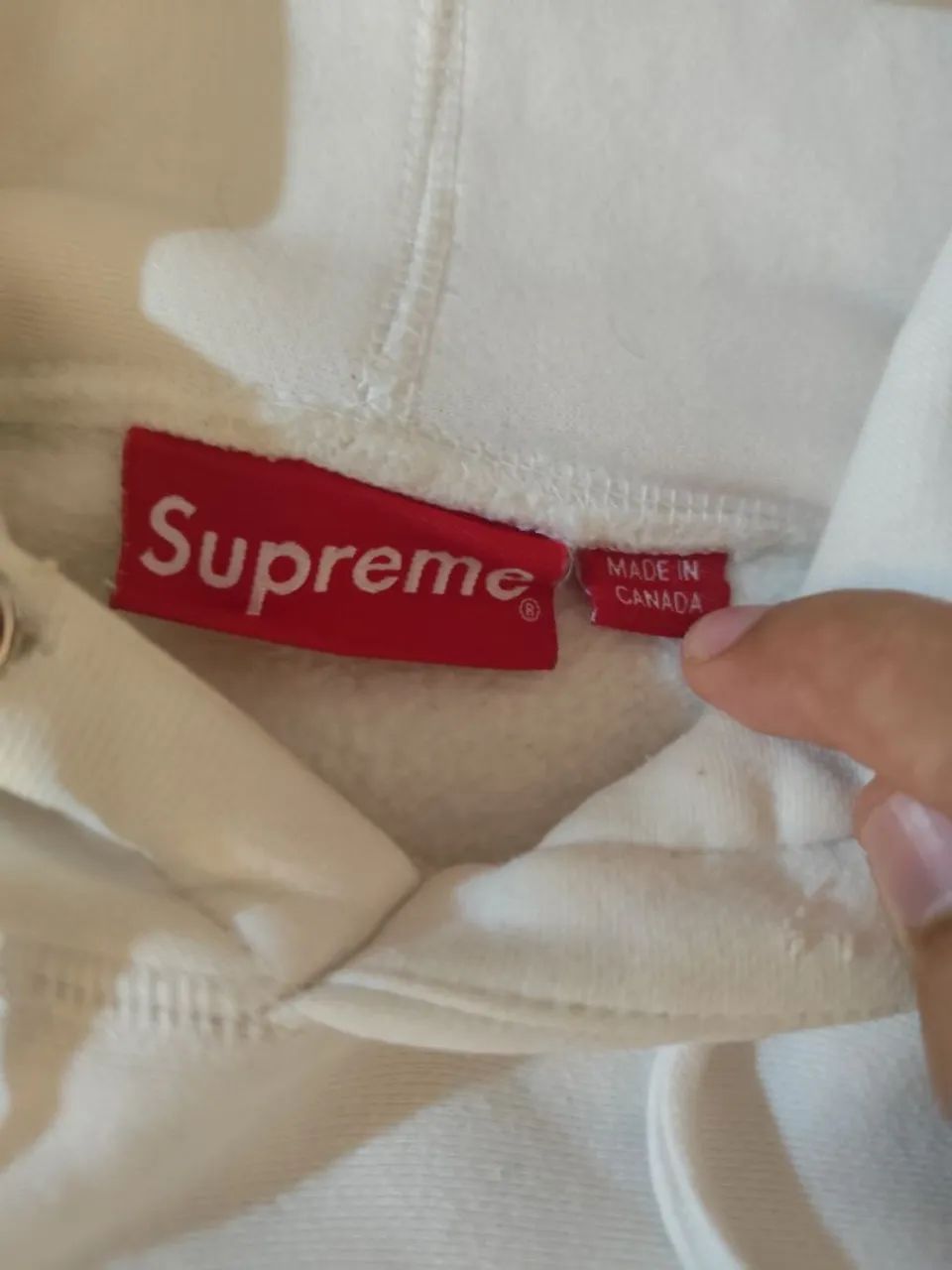Moletom Supreme Branco - Foto 3