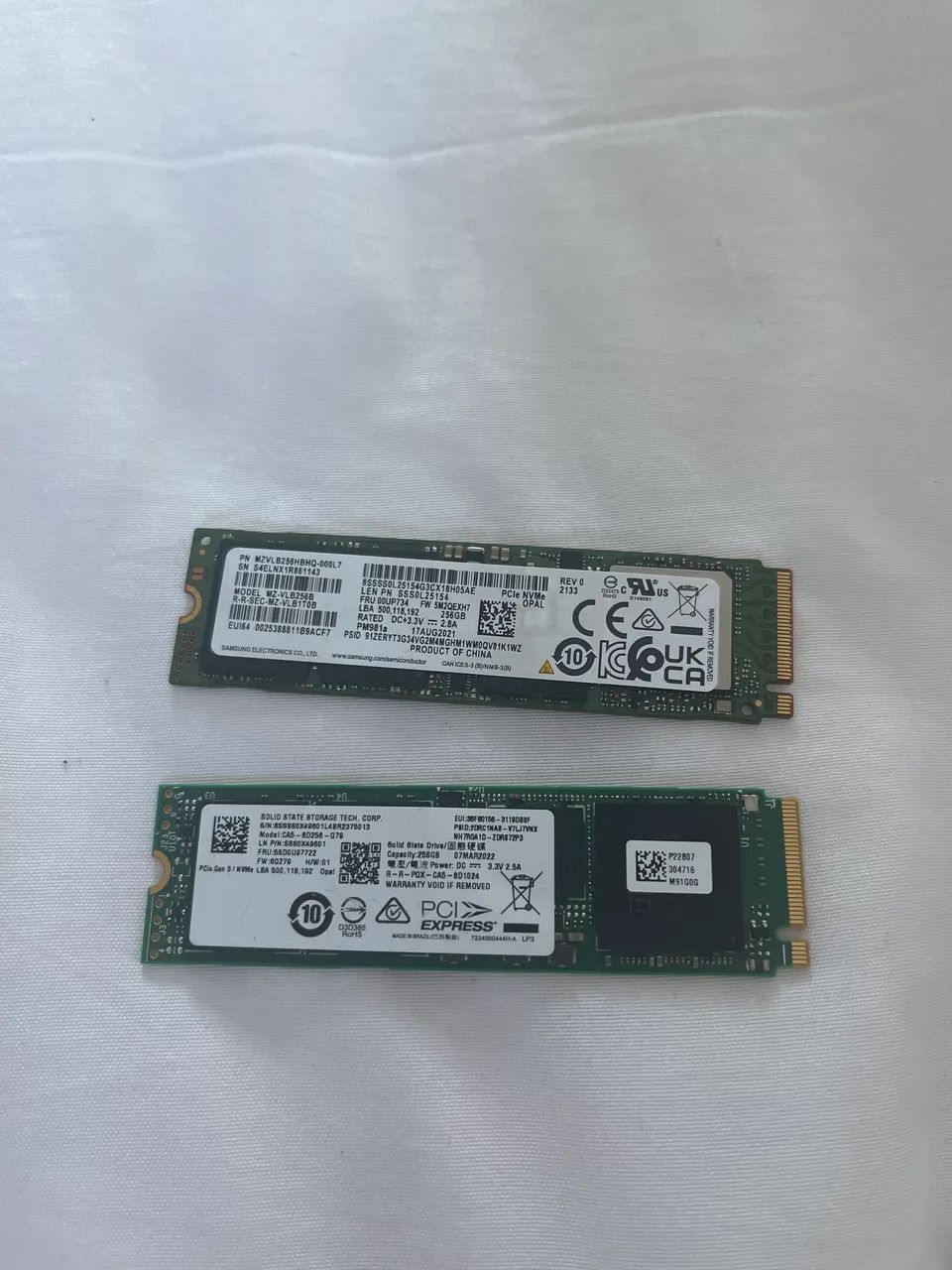 DOIS SSD nvme 256gb