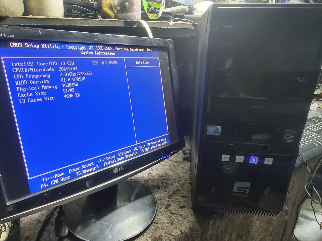 CPU i3 530  2.93GHz com placa  mãe msi h55m e33  HD 2 Tb  memória 16 gb com Windows10<br> - Foto 6