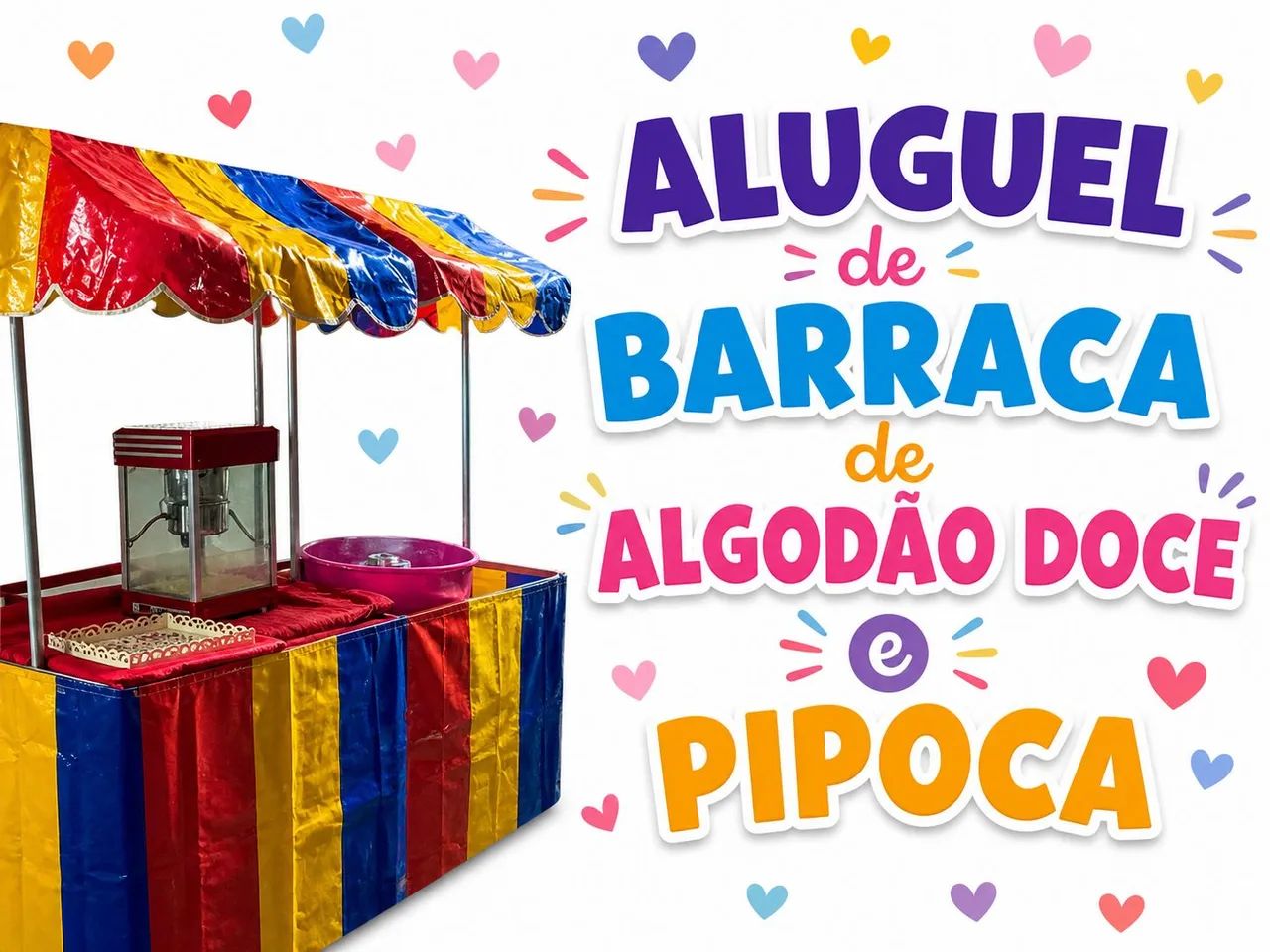 Algodão doce, pipoca,pula pula e piscina de bolinha  - Foto 3