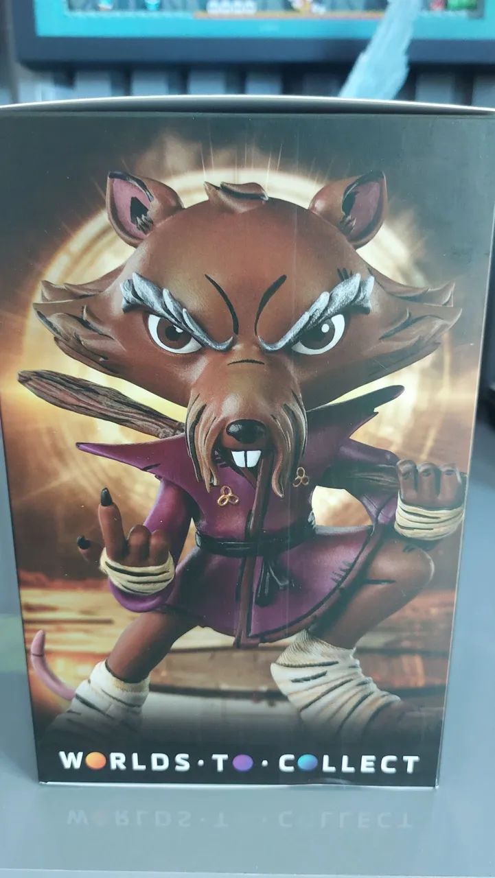 Minico Mestre Splinter - Tartarugas Ninjas  - Foto 2