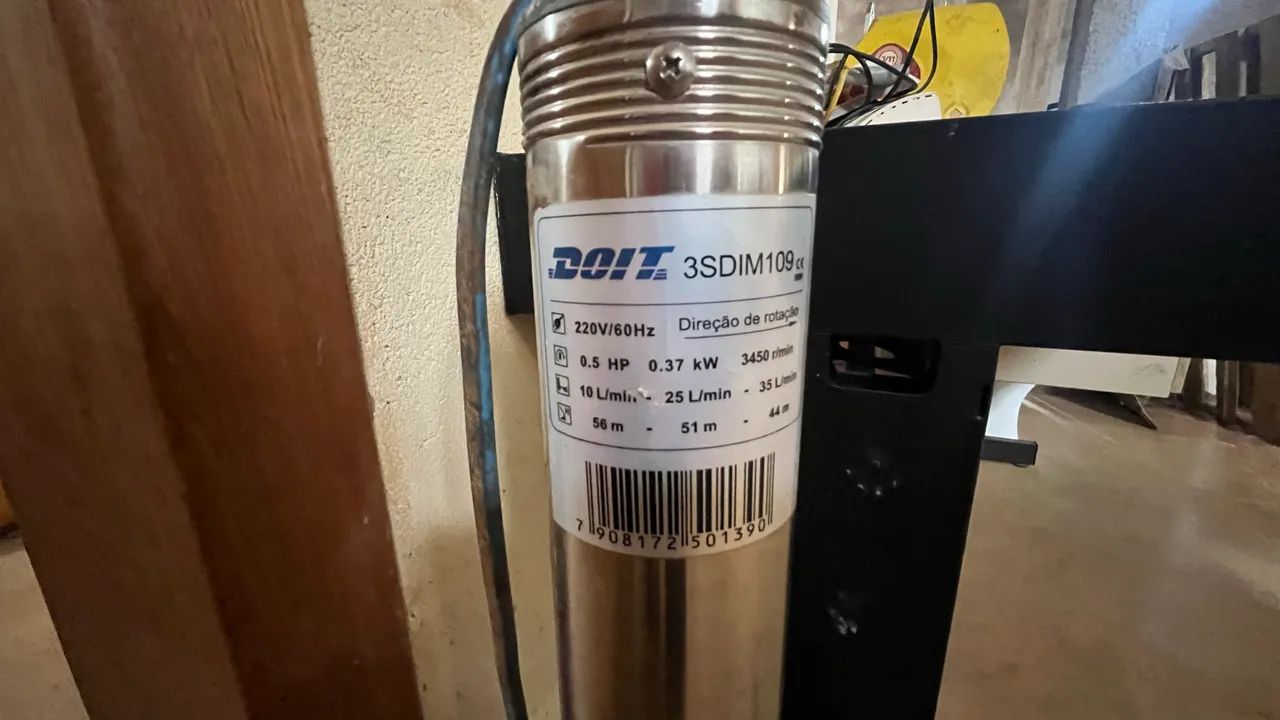 Bomba Palito 0,5HP 3? 220v - Foto 2