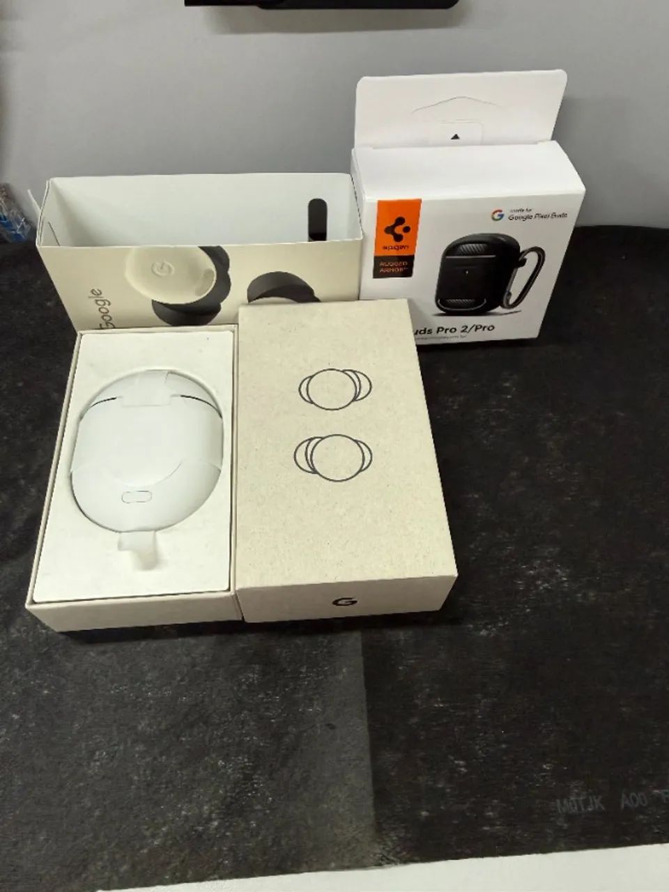 Fone Google Pixel Buds Pro 2, Cor Porcelain, Case Spigen, Zero - Foto 4
