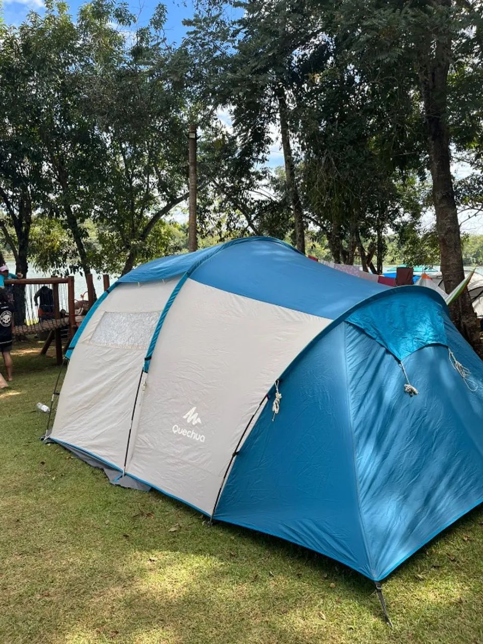 Barraca Quechua 4.1 usada em bom estado - camping - Foto 3
