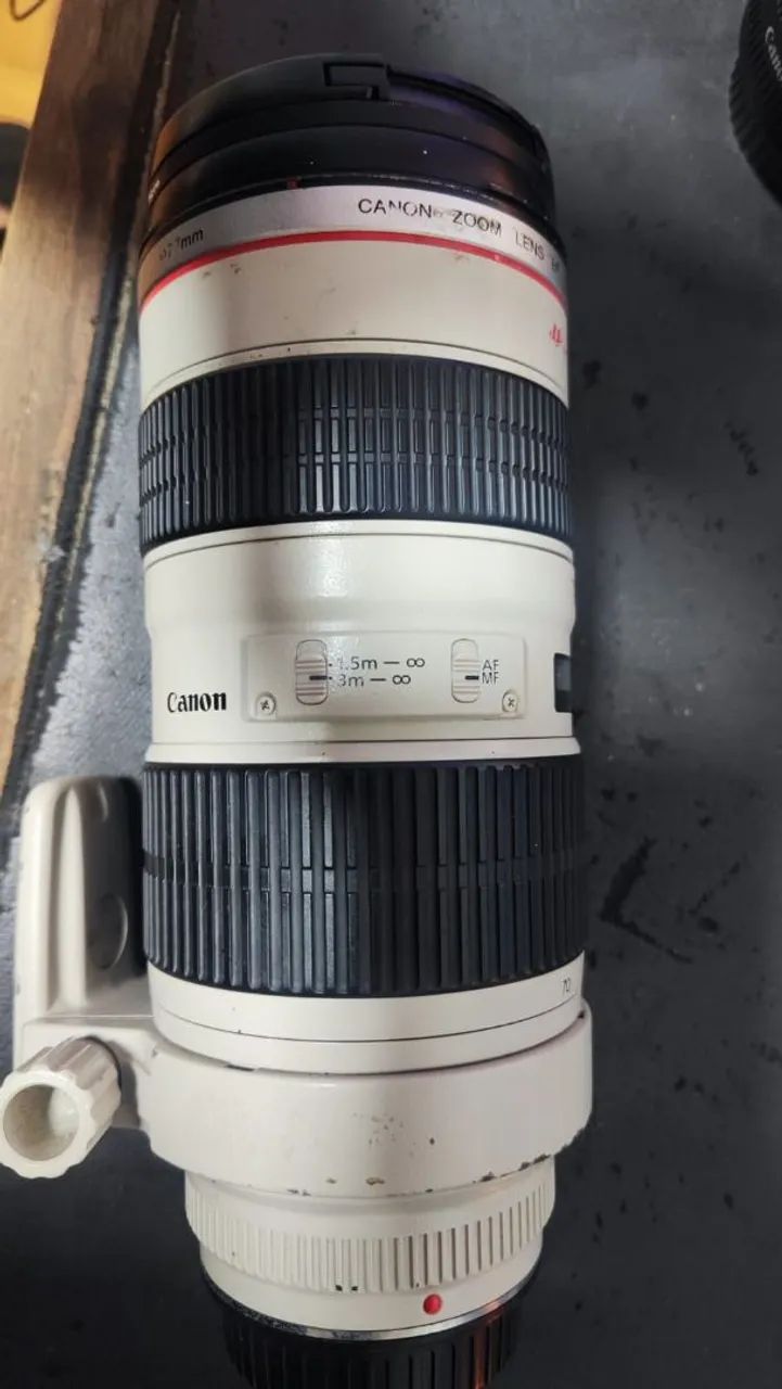 Lente Canon EF 70-200mm f/2.8 L USM Teleobjetiva Profissional Linha L - Foto 5