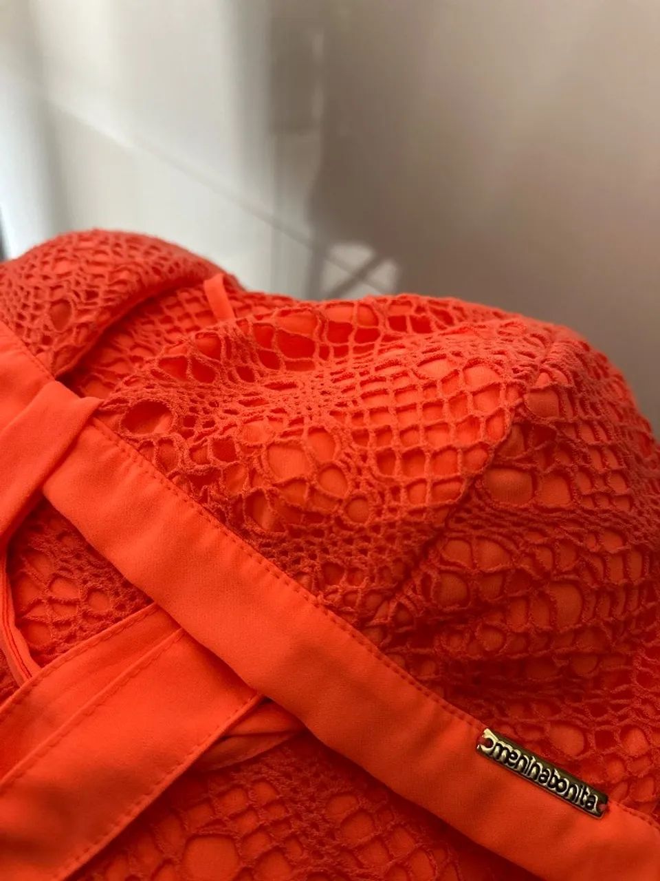 Conjunto Tricot Laranja M  - Foto 3
