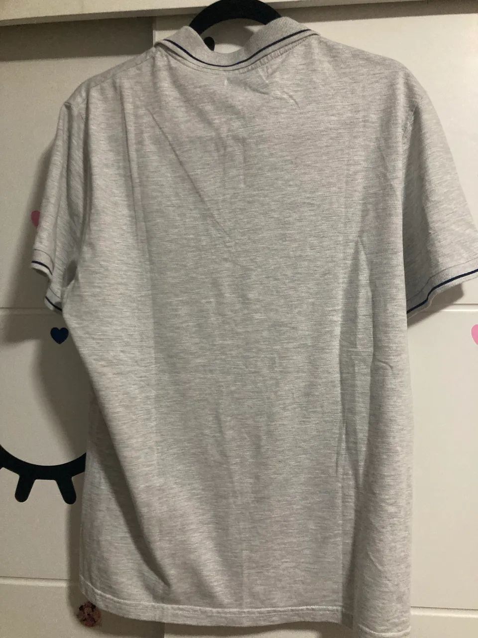 Camisa Aleatory A.L. Weekend - Cinza Mescla - Tamanho M - Foto 3