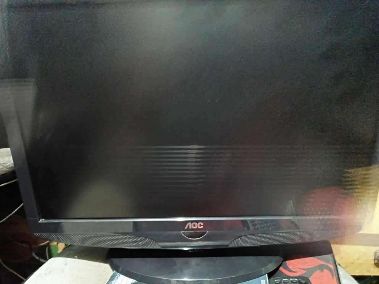 Monitor AOC 19 polegadas saída HDMI trocas  - Foto 3