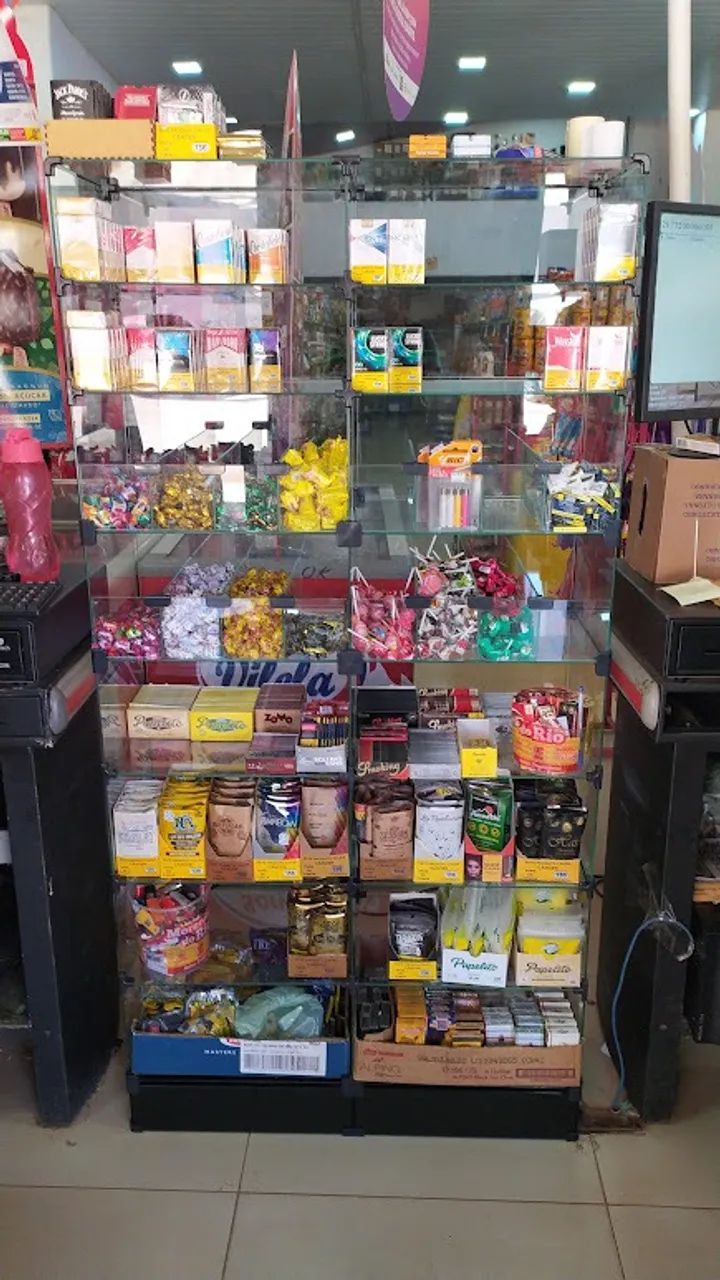 Prateleira de vidro 