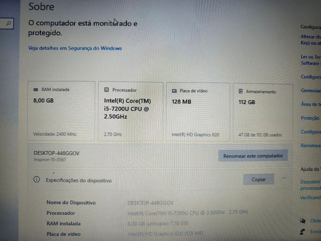 Notebook Dell i5 SSD 120G - Foto 3