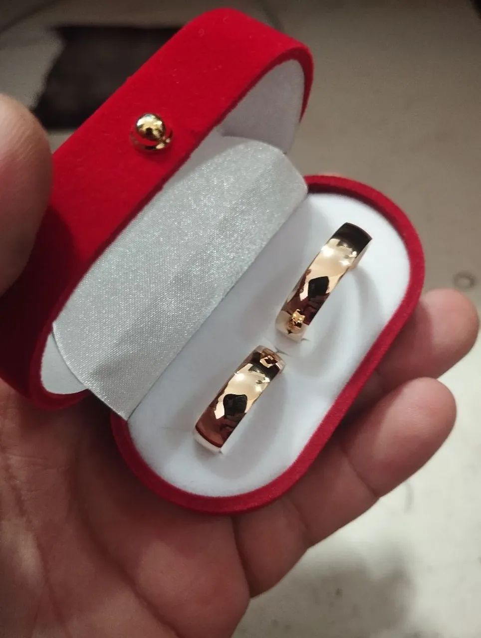 Alianças Tradicional ouro 18k
