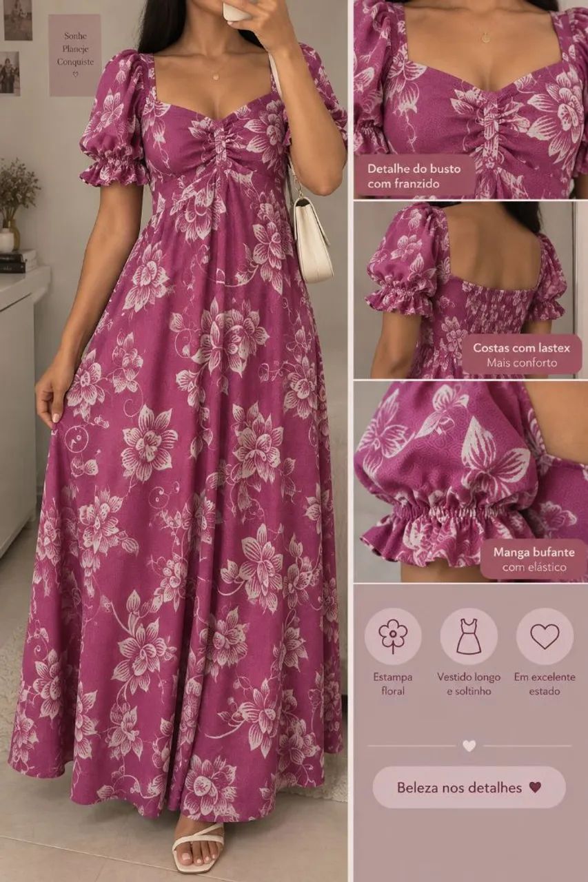 Vestido camponesa.  - Foto 2