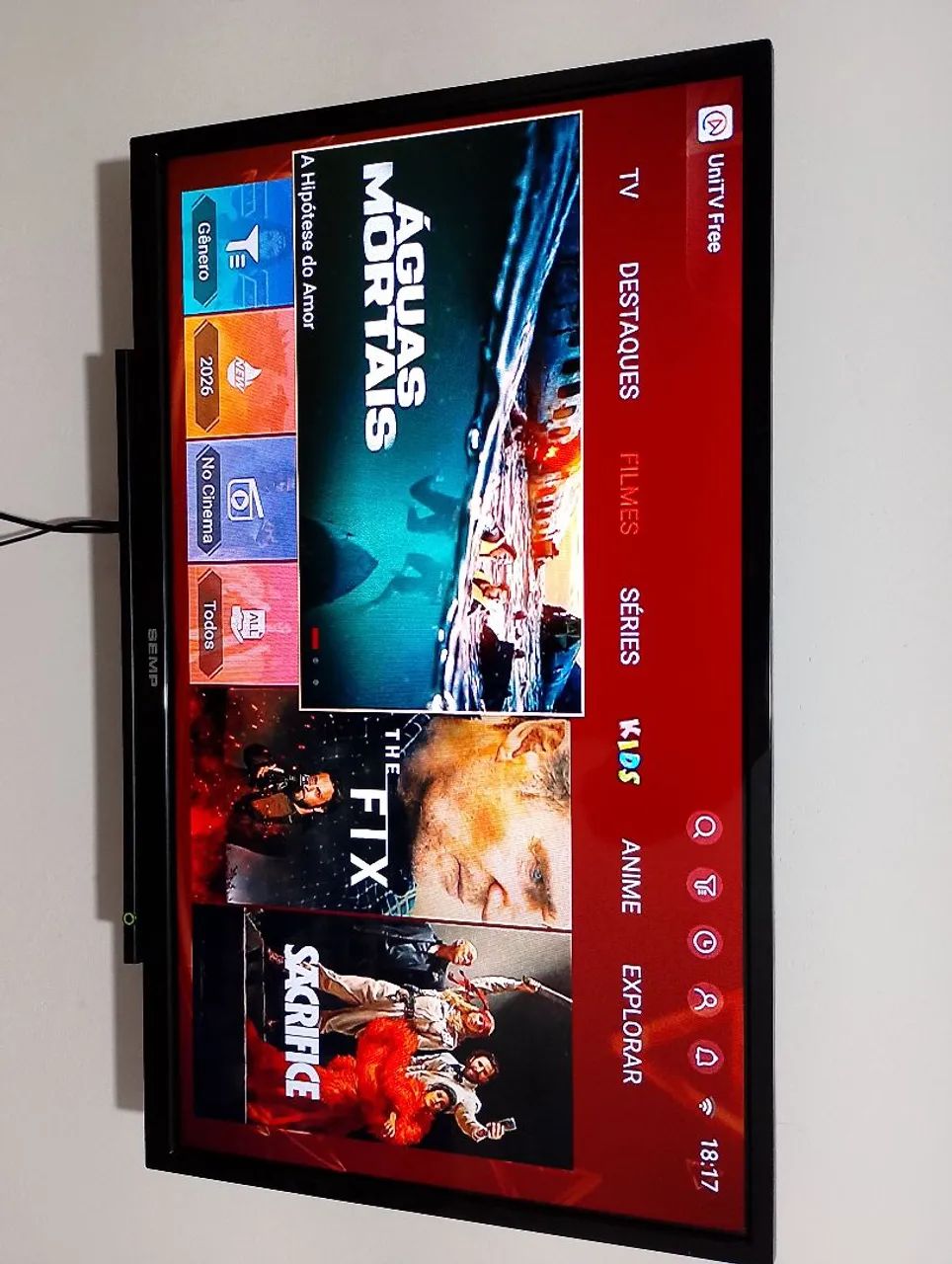 Televisor LED Semp 32 (Ótimo Estado)