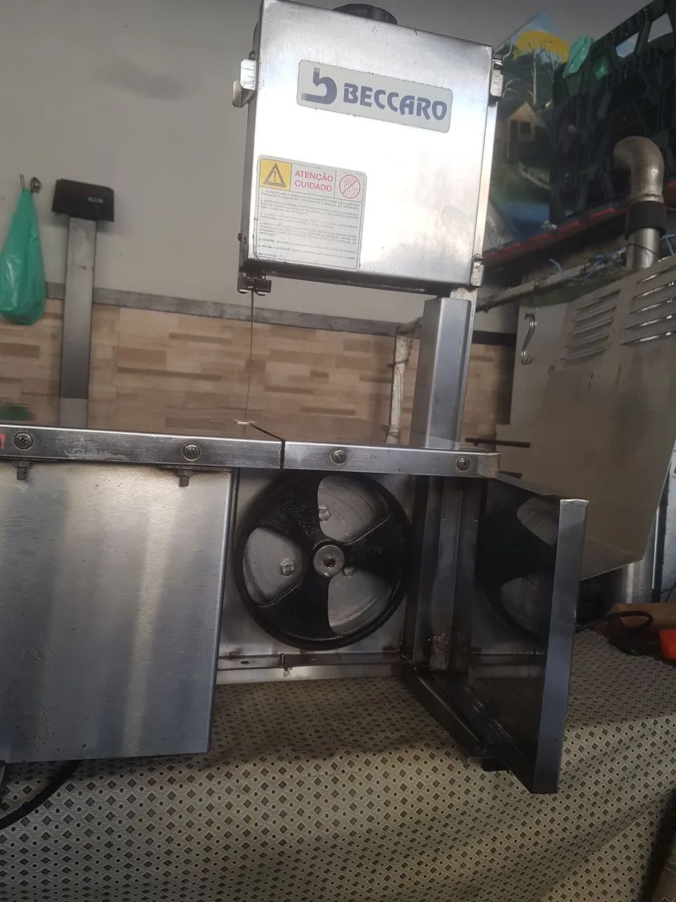 Serra fita Inox de mesa  - Foto 4