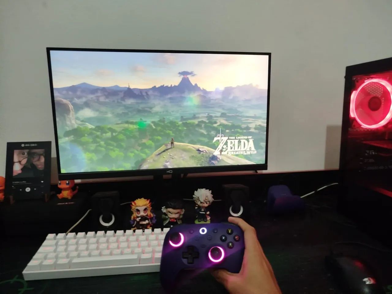 Controle 8bitdo Ultimate 2 Roxo - Foto 4