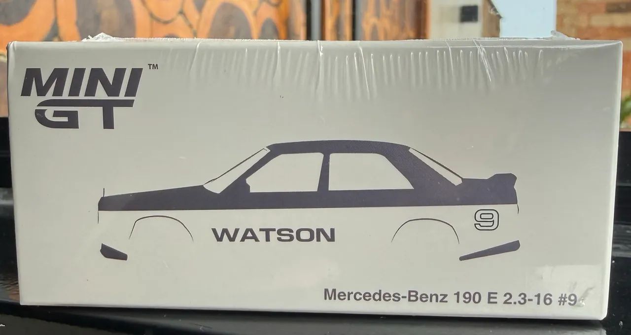 Mini gt 1033 Mercedes Benz 190 E #9 WATSON