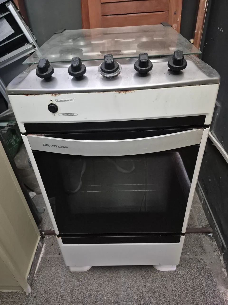 FOGÃO BRASTEMP CLEAN 4 BOCAS ? ACENDIMENTO AUTOMÁTICO - Foto 2
