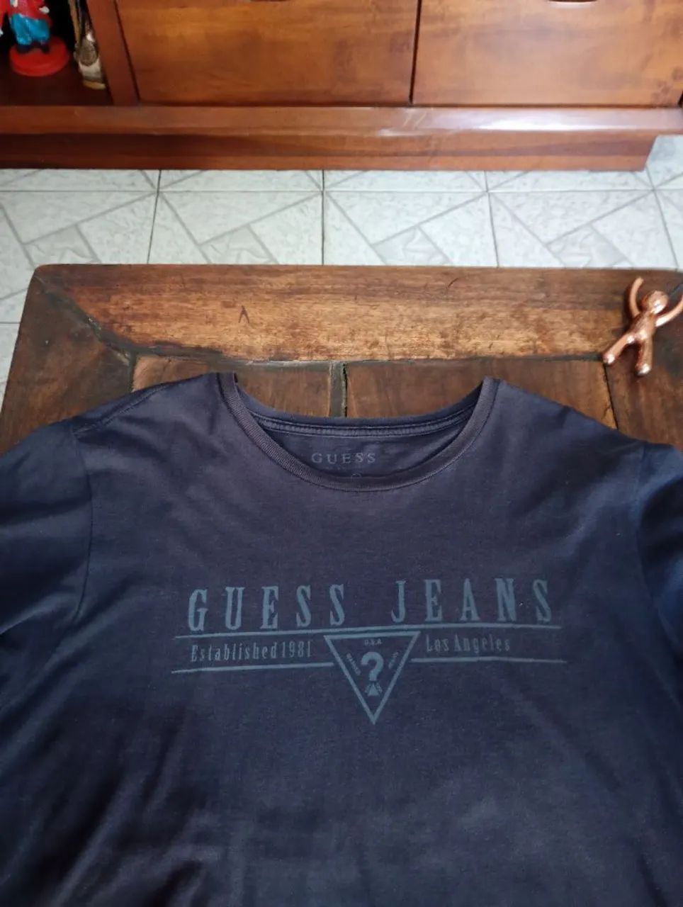 Camisetas da GUESS.    XL.    Preta - Foto 4