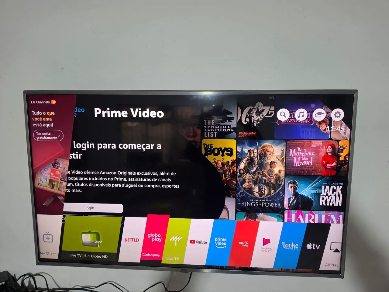 Tv LG smart 43 polegadas 4k modelo novo top  - Foto 5