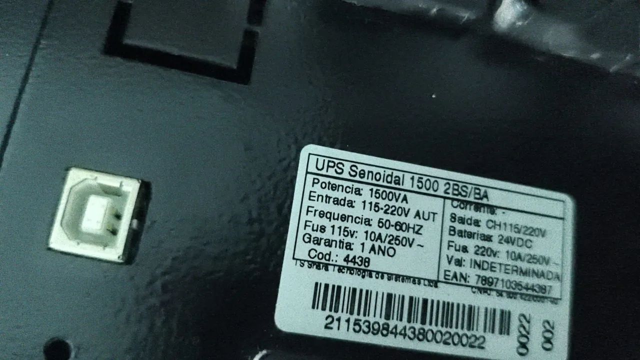 Nobreak UPS Senoidal 1500 - Foto 4