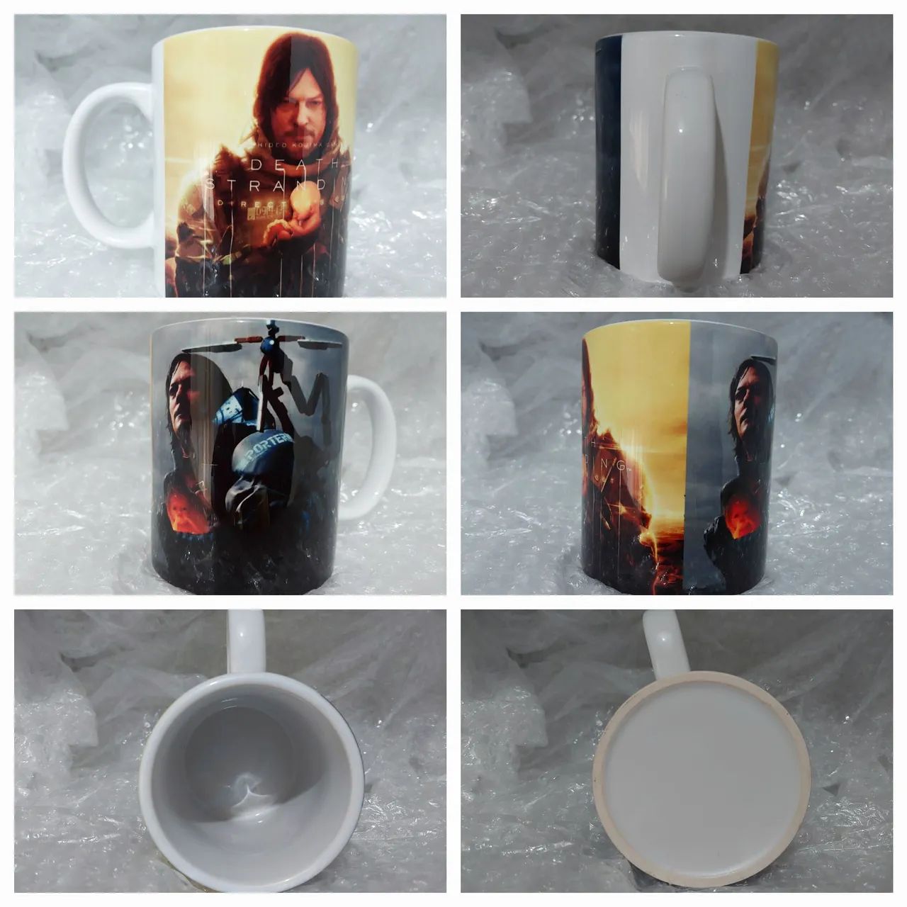 Kit 4 Canecas de Porcelana Personalizadas Efeites de Ambiente  - Foto 3