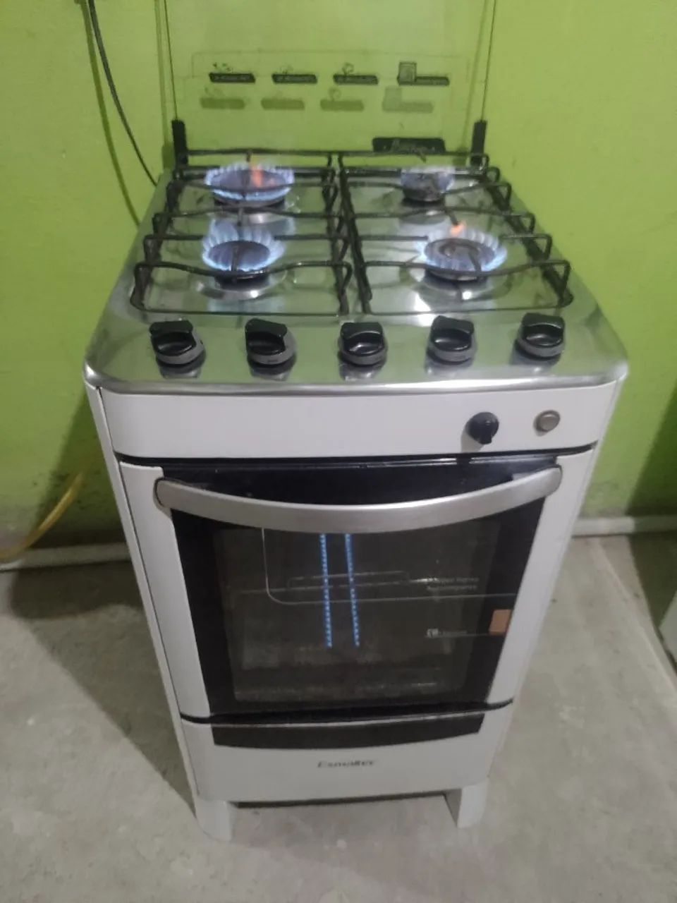 Fogão Esmaltec 4 Bocas - Bom Estado