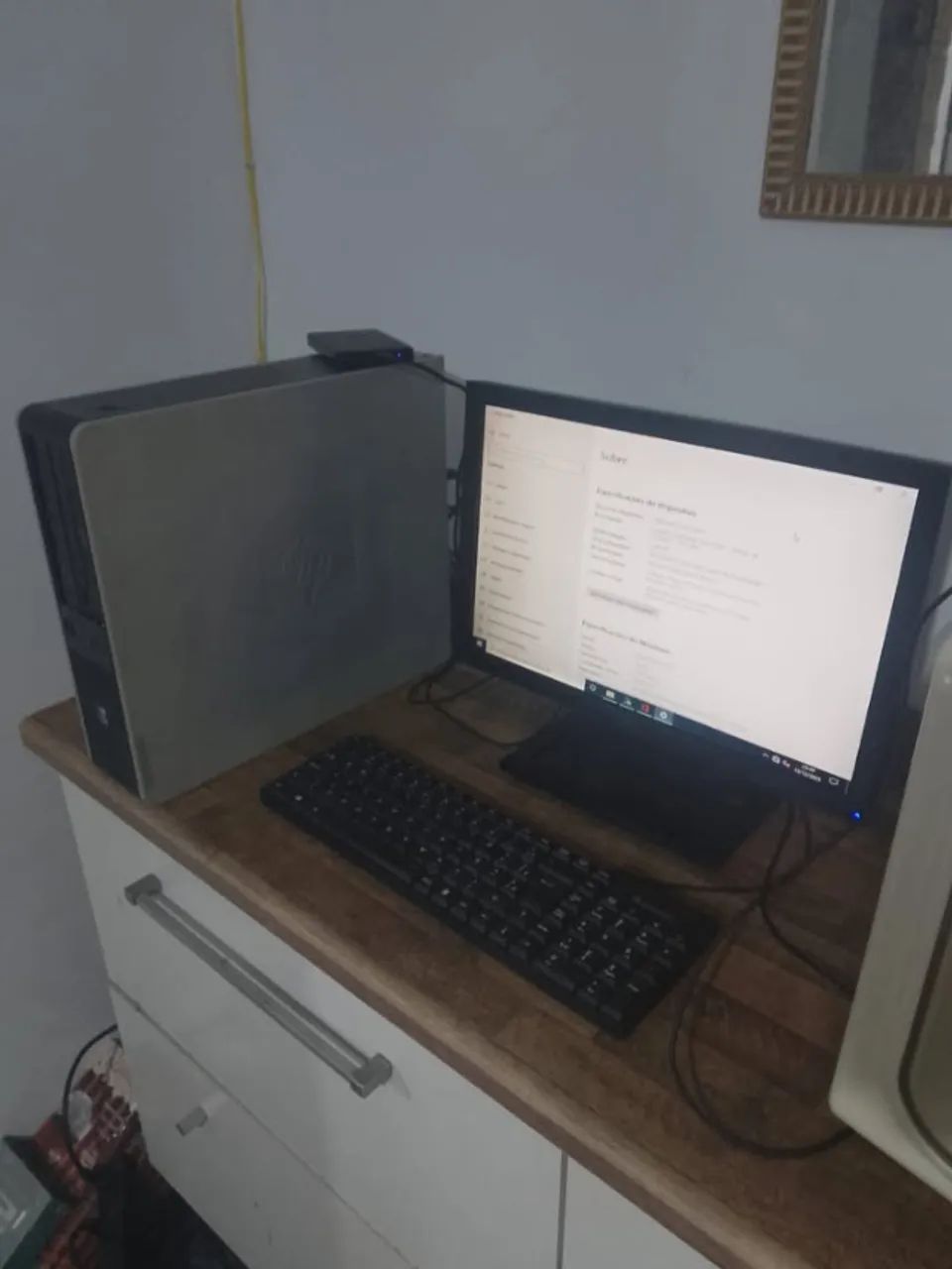 Computador Hp Compaq Core 2 Duo - Foto 4