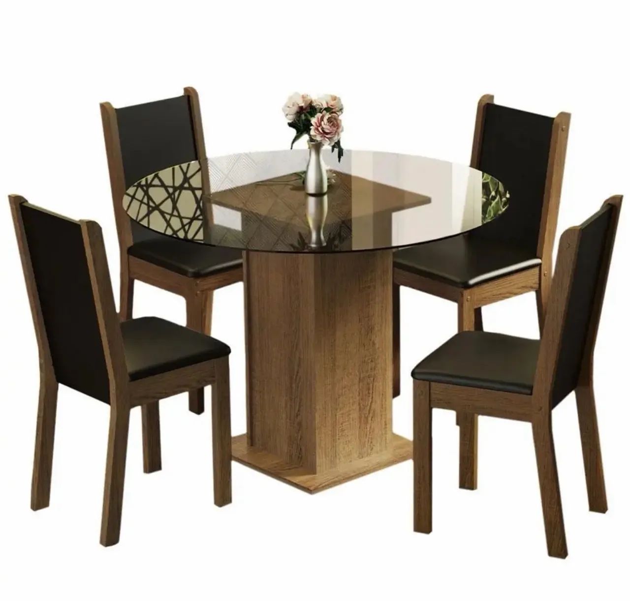 Mesa conjunto de sala com cadeira - Foto 2