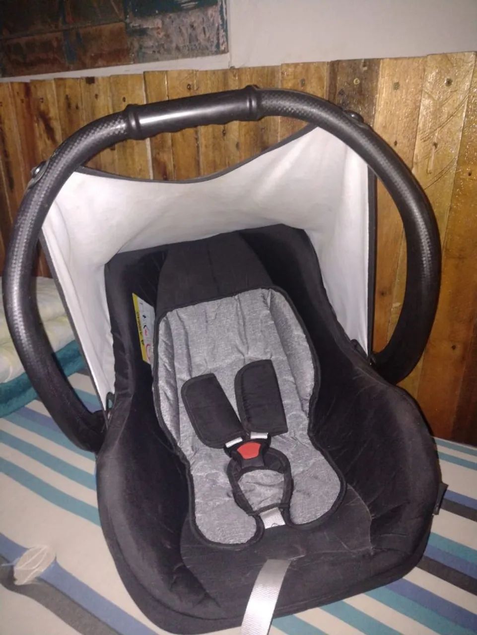 Kit carinho e bebê conforto seme novo https://wa.me/ *5 - Foto 3
