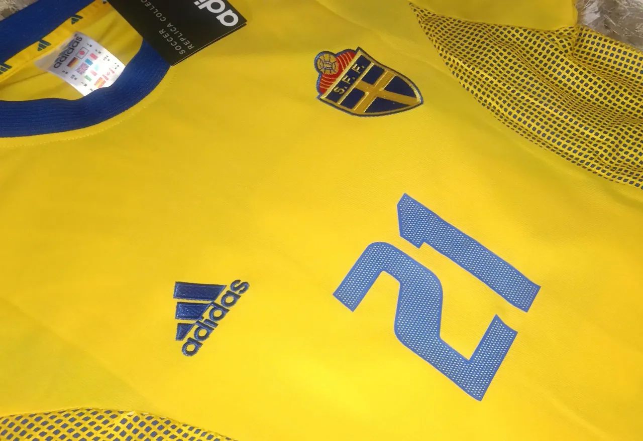 Camisa Suécia 2002 (Ibrahimovic)  - Foto 2