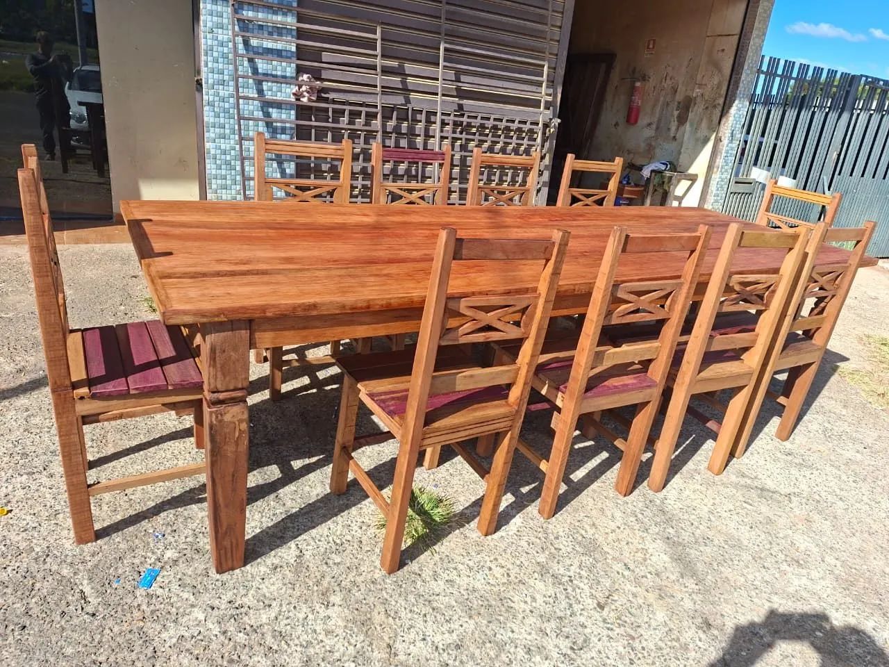 Mesa com 10 cadeiras  - Foto 5