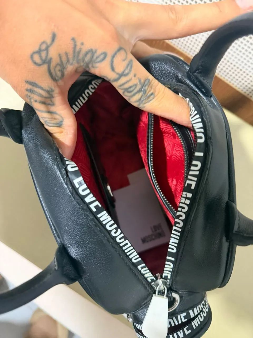 Bolsa Original Love Moschino Alemanha  - Foto 4