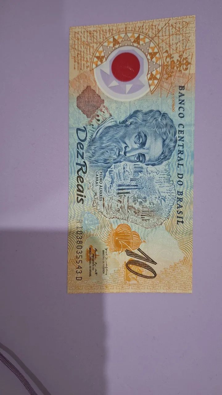 NOTA 10,00 REAIS PLÁSTICO421229943943997445