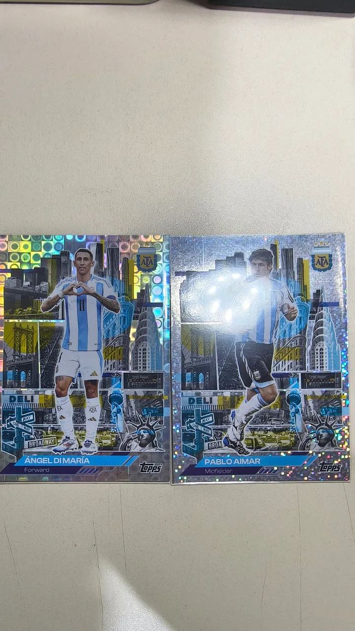 Cards Di Maria / Aimar 