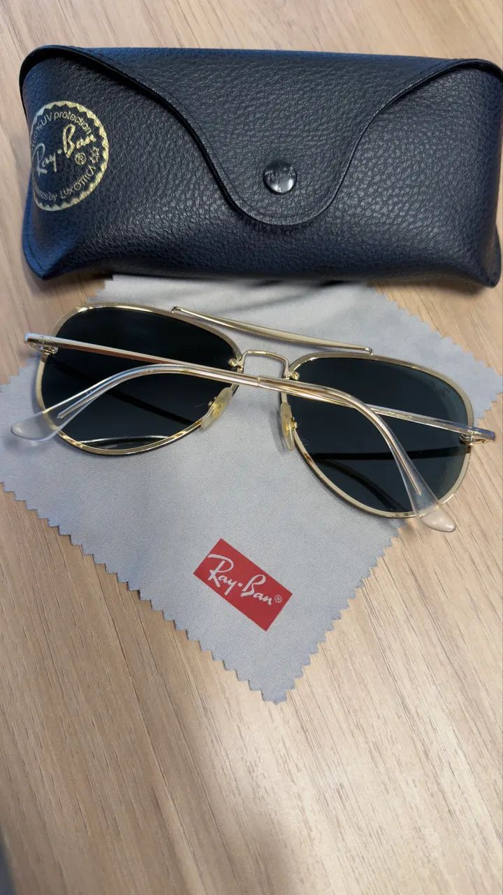 Óculos Ray-Ban Aviador Original - Foto 2