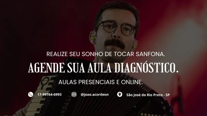 Aula de Acordeon - Sanfona - Foto 2