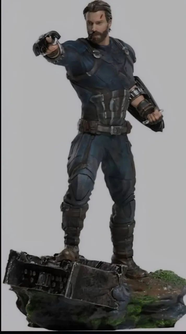 CAPITAO AMERICA INFINITE WAR IRON STUDIOS 1/10
