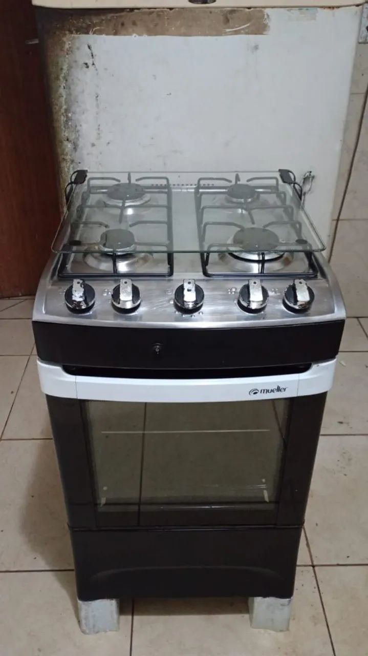 Fogão 4 bocas Mueller... Automático!!!
