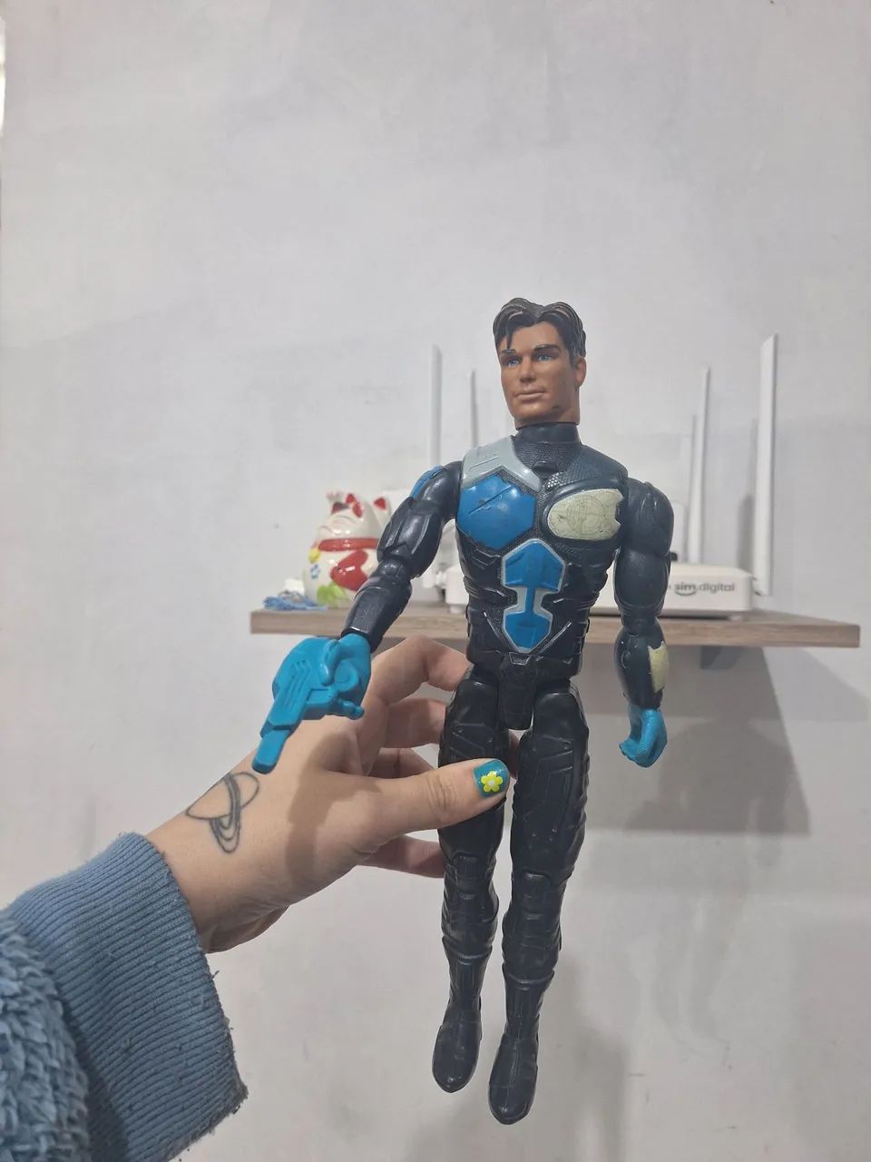 Bonecos antigos Max Steel anos 2000 (unidade) - Foto 4