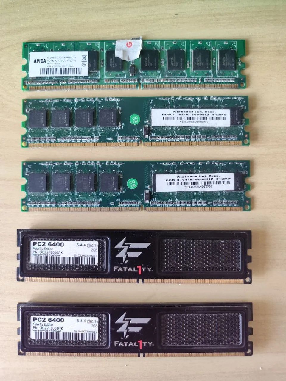 Memória DDR II 2