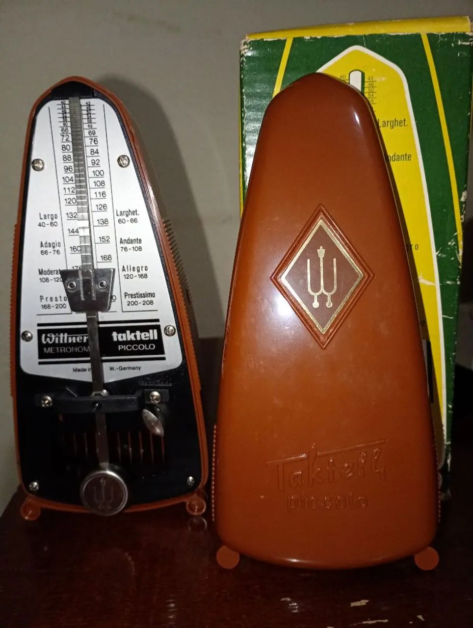 Metrônomo mecânico Wittner Taktel Piccolo - Foto 2