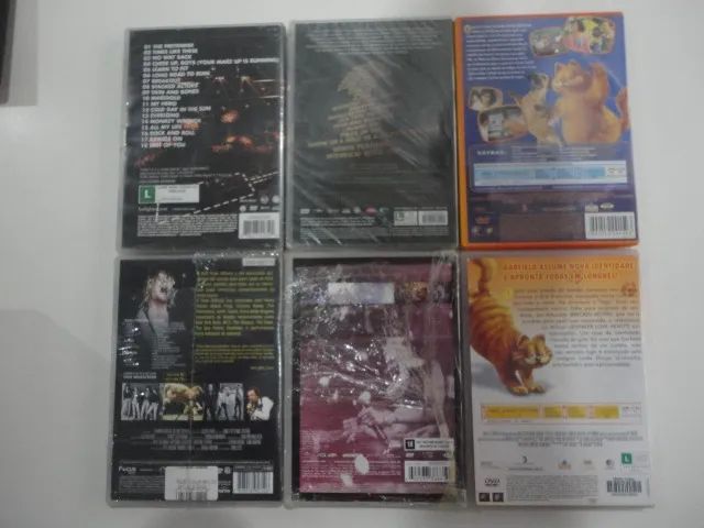 Lote DVD Foo Fighters Rihanna Garfield e outros - Foto 2