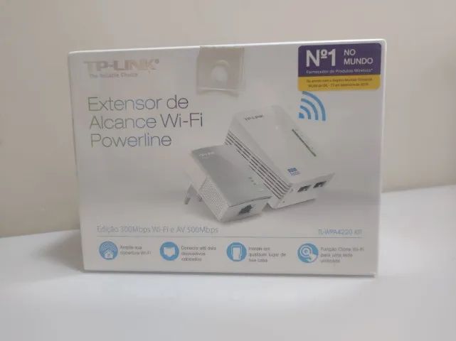 Wireless TP-Link 300Mbps AV500 TL-WPA4220KIT - Foto 3