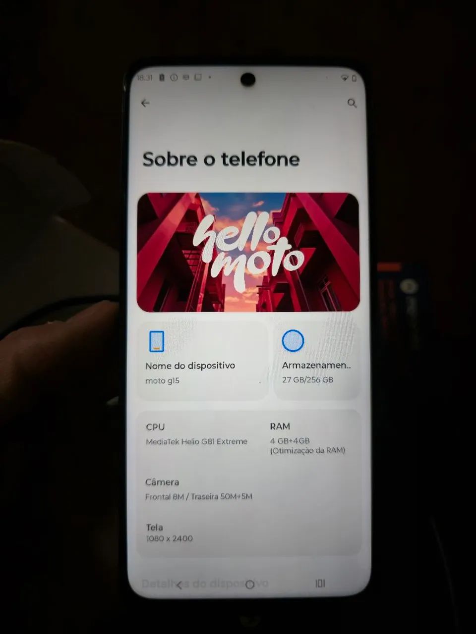 Celular Motorola Moto G15 - Foto 3